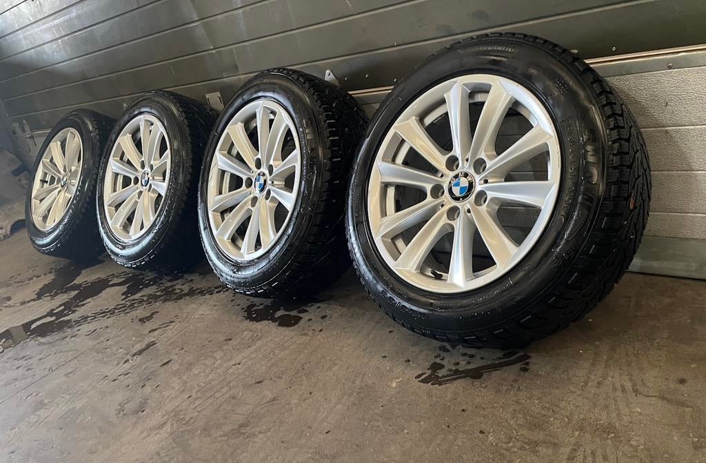 BMW 5-serie F10 F11 winterset, Auto-onderdelen, Banden en Velgen, Ophalen, Gebruikt, Banden en Velgen, 17 inch