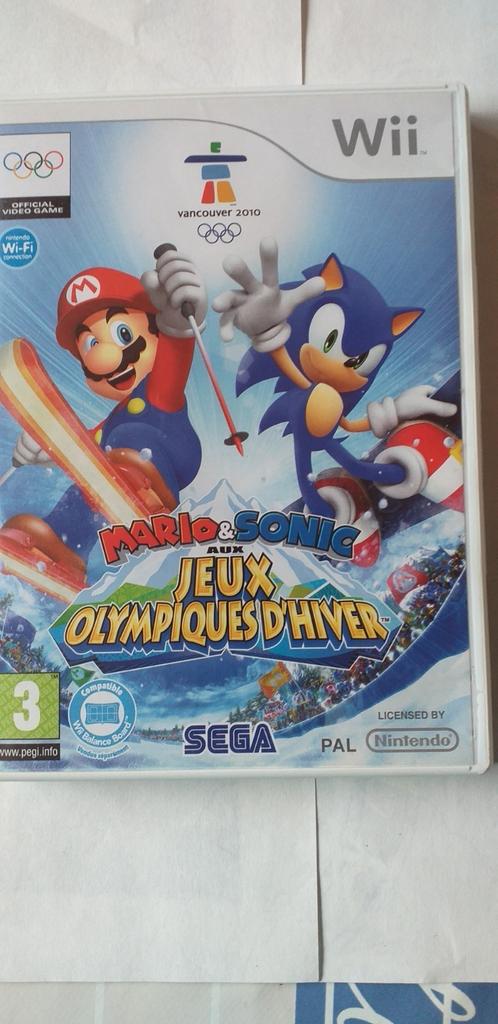 Mario & Sonic Olympische Winterspelen Vancouver, Ophalen of Verzenden, Gebruikt, Sport, Vanaf 3 jaar