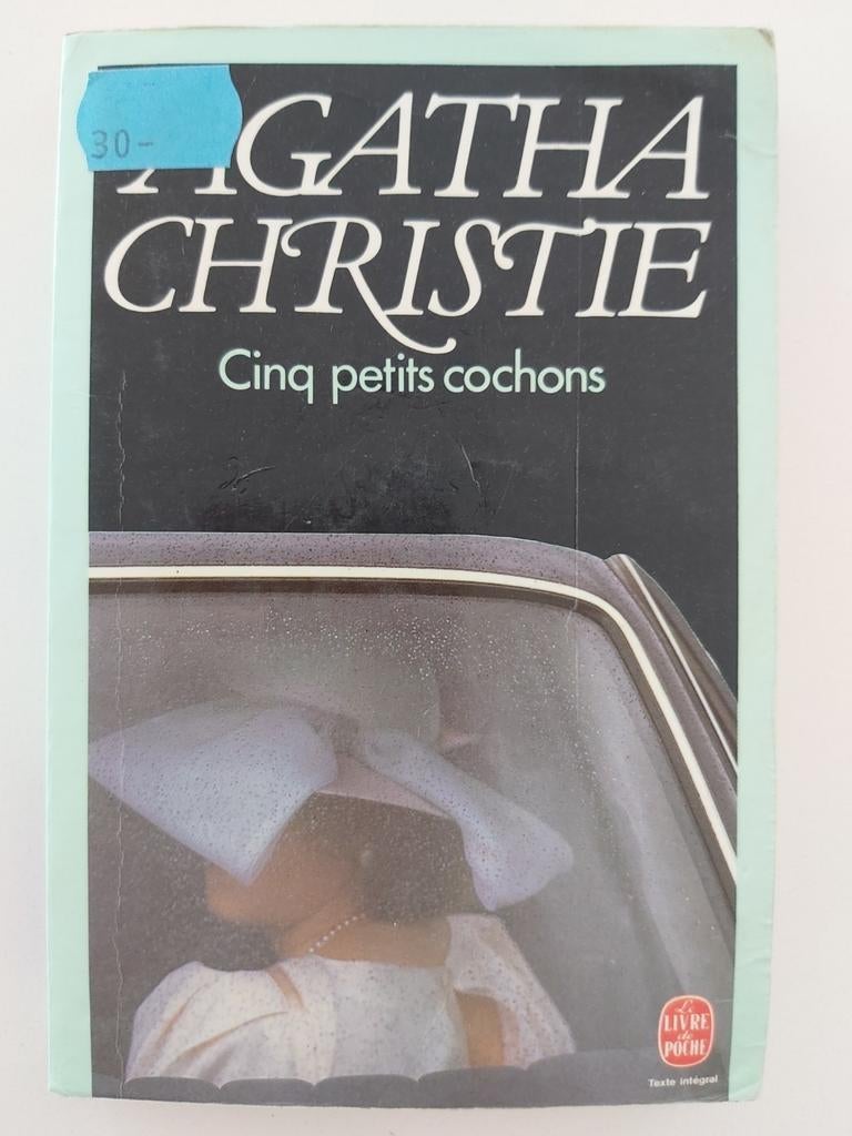 Cinq petits cochons, Livres, Enlèvement ou Envoi, Utilisé, Agatha Christie