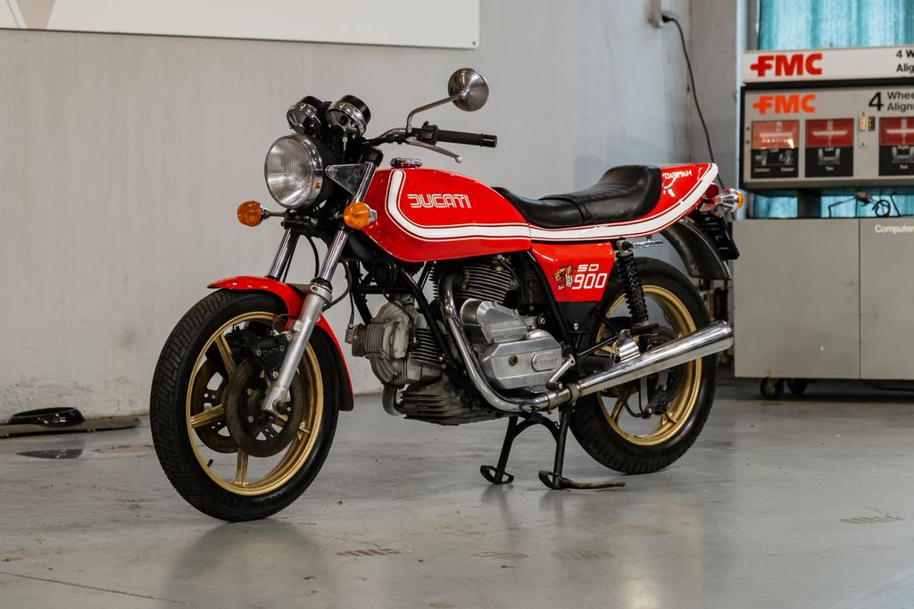 Ducati 900 SD Darmah, Motoren, Motoren | Ducati, 864 cc, 2 cilinders, Bedrijf, Sport