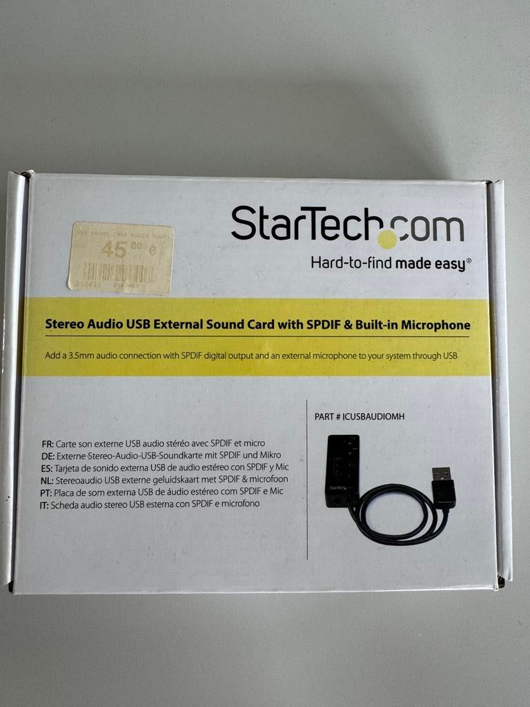 Optical naar USB . Nieuw . Startech., Ophalen of Verzenden, Nieuw