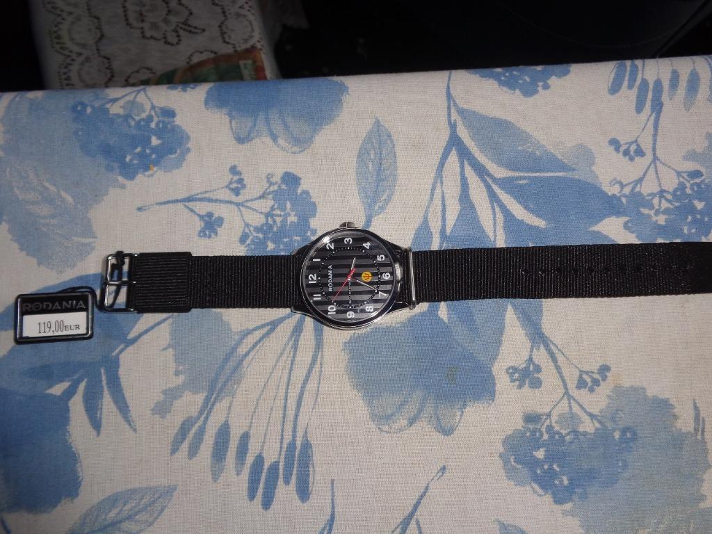 Montre Rodania spéciale Diables Rouges., Enlèvement