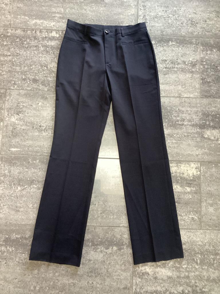 Broeken Xandres 38/40 blauw & zwart, Kleding | Dames, Broeken en Pantalons, Maat 38/40 (M), Blauw, Ophalen of Verzenden, Zo goed als nieuw