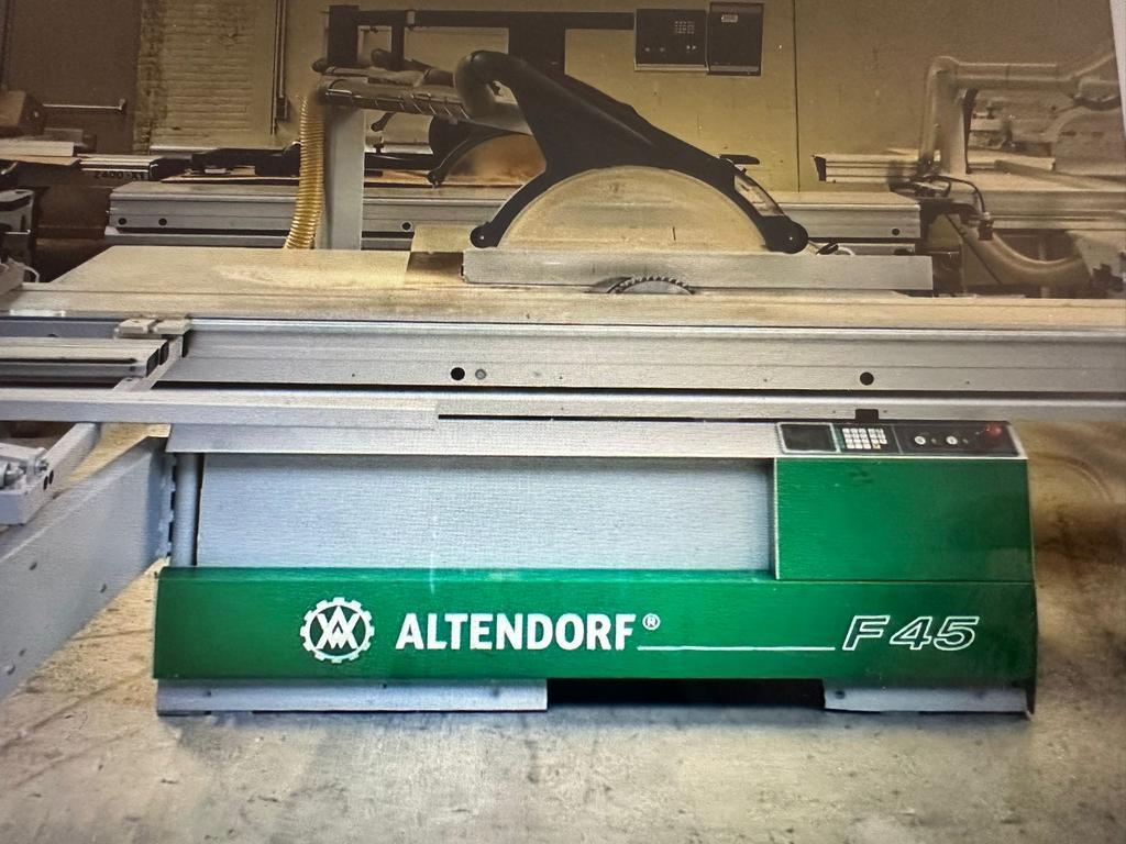 Altendorf gestuurde formaatzaag, Doe-het-zelf en Bouw, Gereedschap | Zaagmachines, Ophalen, Gebruikt