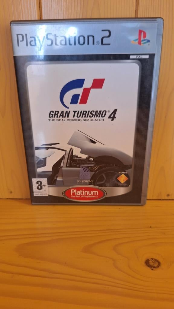 Gran Turismo 4 [Platinum] Playstation 2, Games en Spelcomputers, Games | Sony PlayStation 2, Gebruikt, 2 spelers, Ophalen of Verzenden