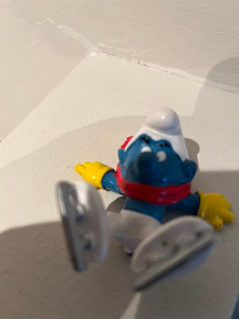 Smurf met schaatsen, Envoi, Comme neuf