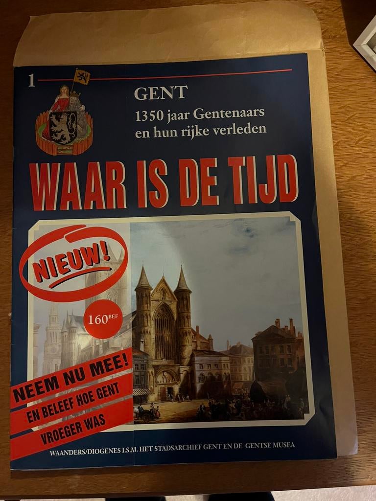 Gent - waar is de tijd, Ophalen, Zo goed als nieuw