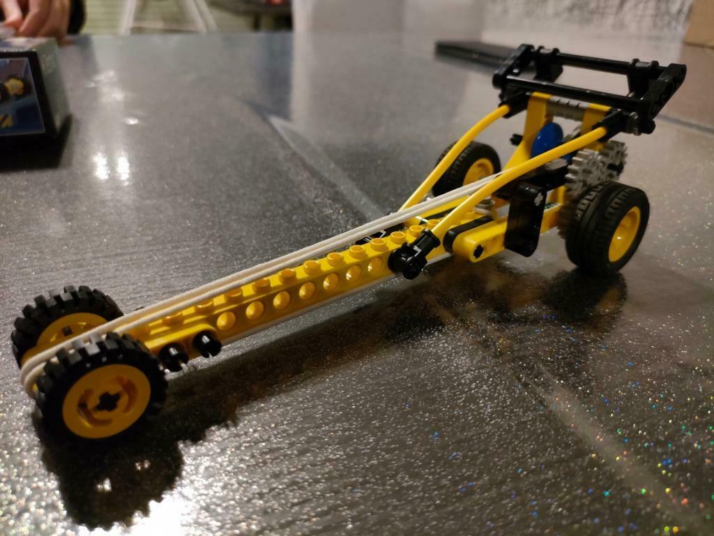 Lego 8205 - Technic - Bungee Blaster (1997), Enlèvement ou Envoi, Lego, Ensemble complet, Comme neuf