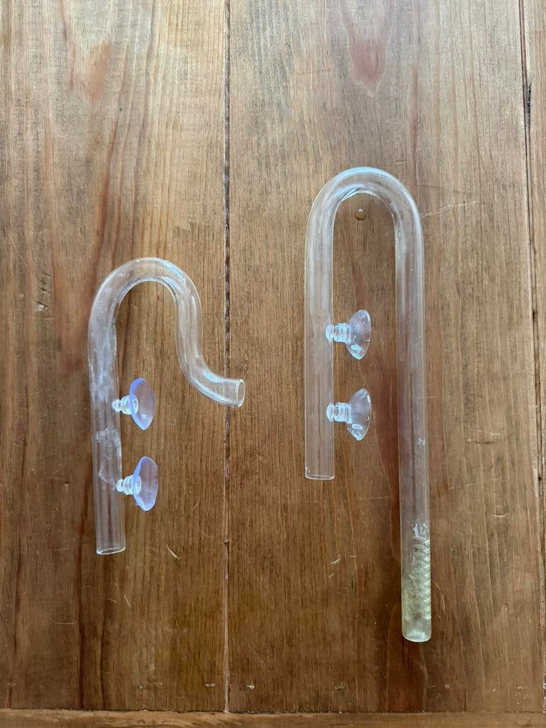 Lilypipe aquarium cannes de rejet et adpiration en verre, Animaux & Accessoires, Enlèvement ou Envoi, Comme neuf