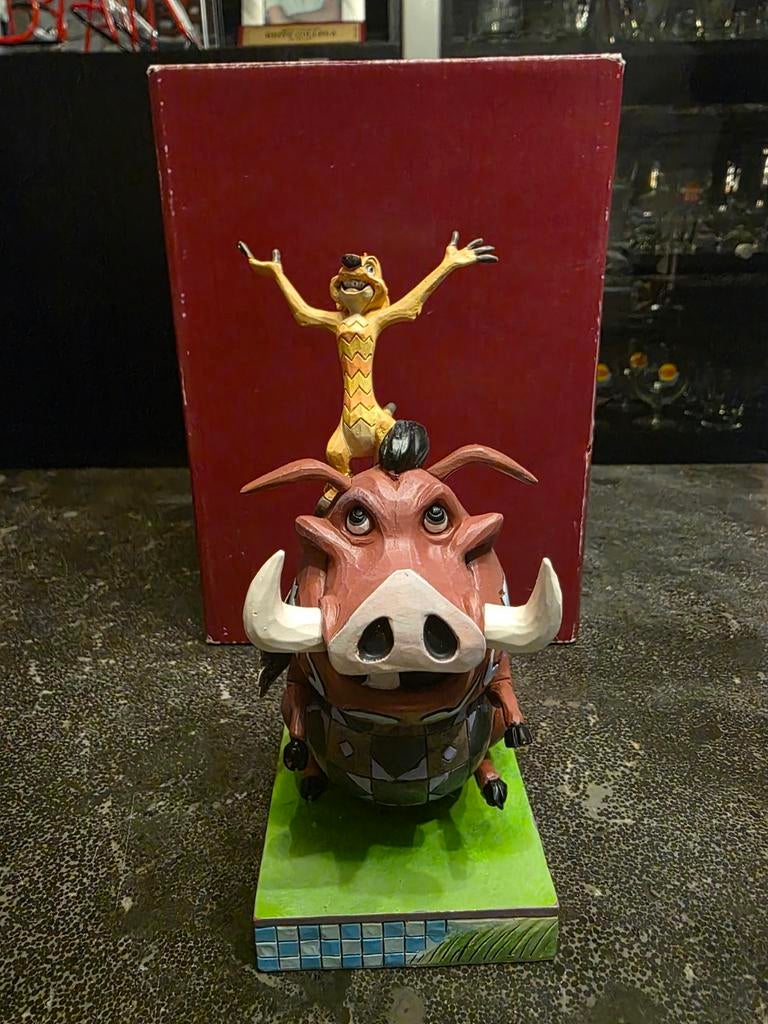 Statue de Jim Shore Disney Timon et Pumba, Collections, Enlèvement ou Envoi