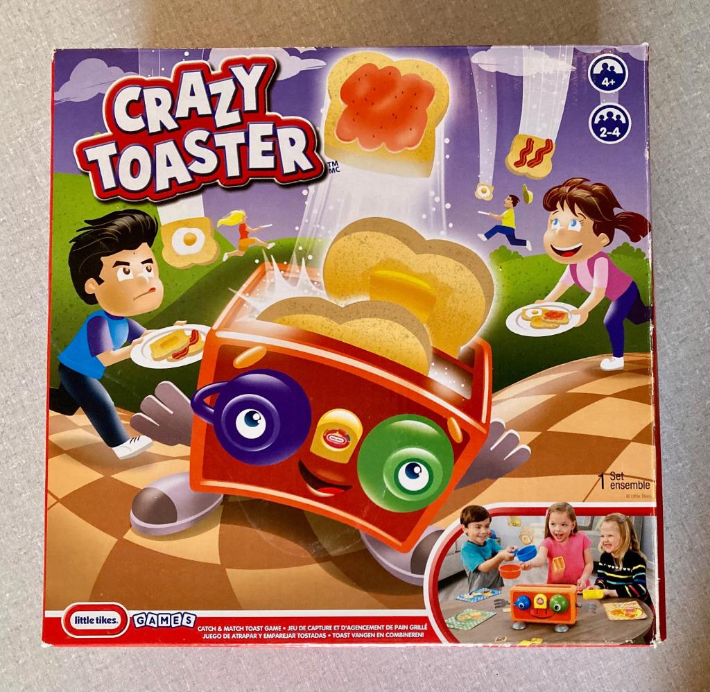 LITTLE TIKES Crazy Toaster gezelschapsspel, Hobby en Vrije tijd, Gezelschapsspellen | Overige, Ophalen, Zo goed als nieuw, Little Tikes