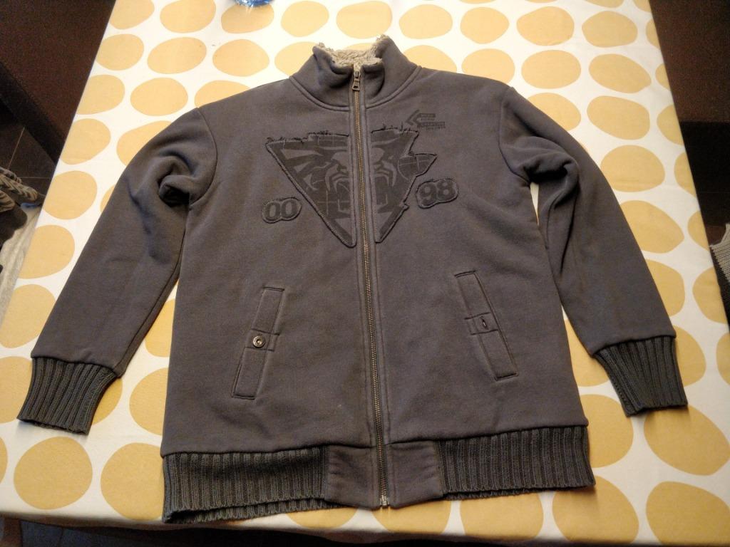 gilet/jas, Maat 52/54 (L), Grijs, Gedragen, Ophalen