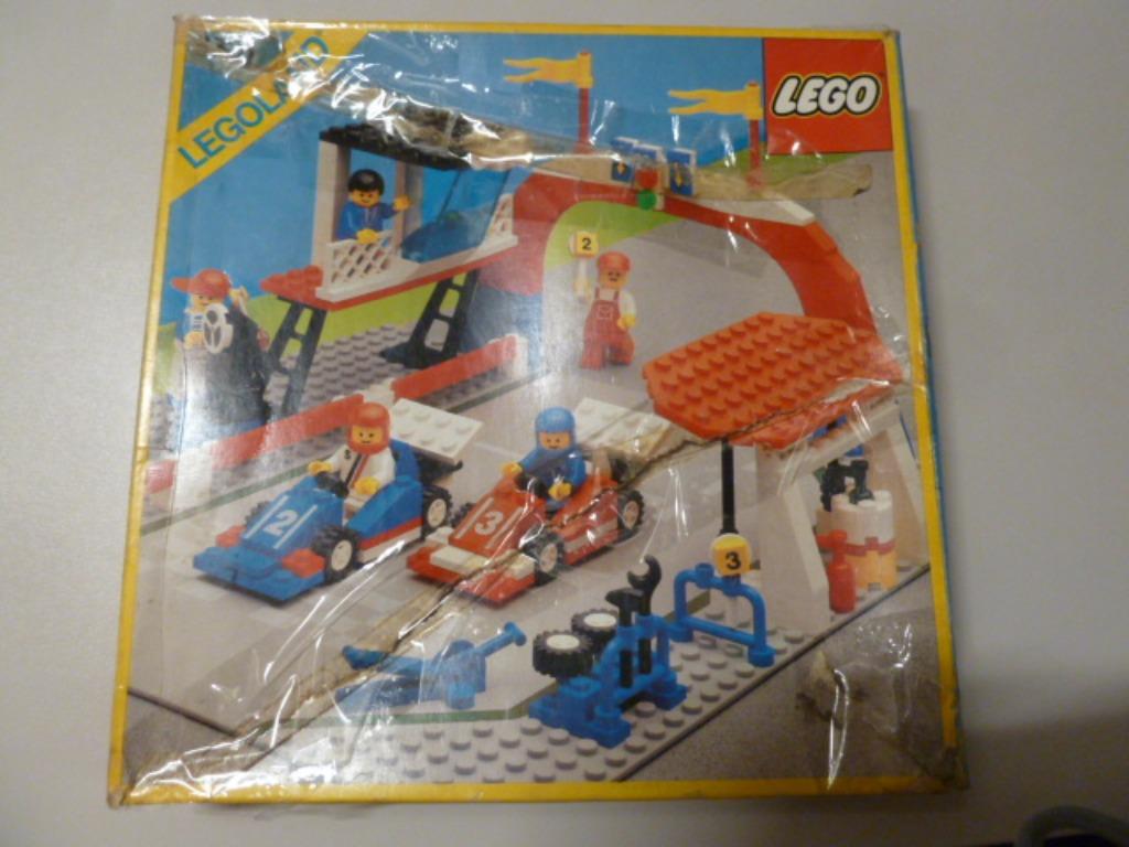Lego 6381 Circuit automobile Formule 1 - Vintage de 1987, Enlèvement ou Envoi