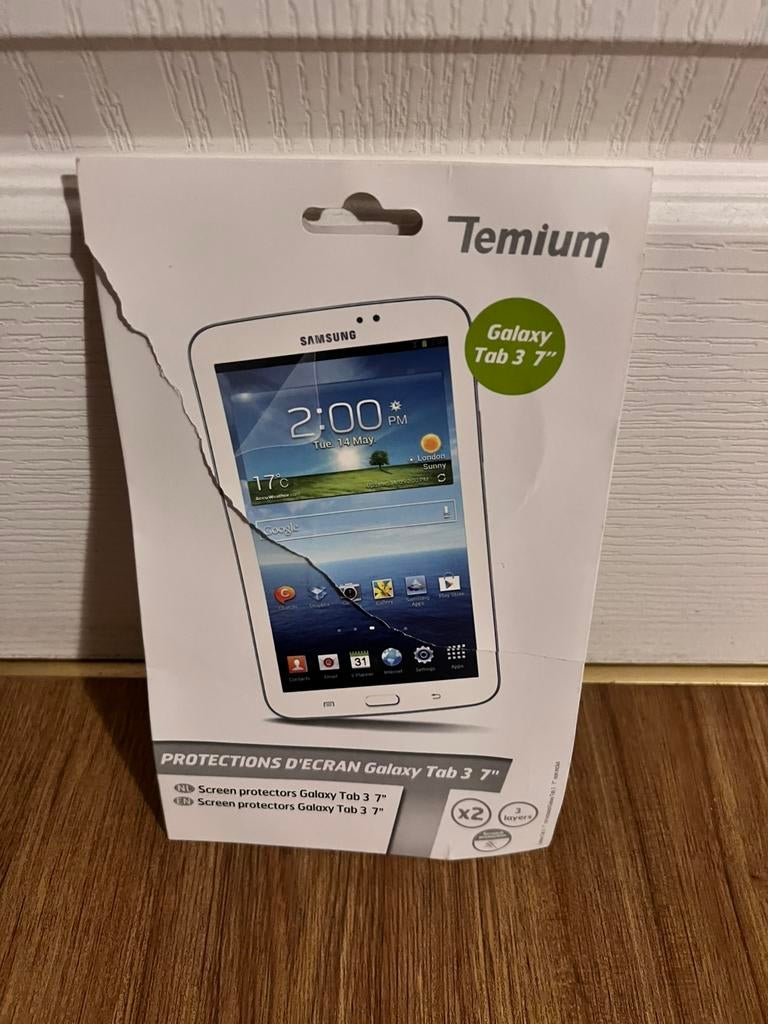 PROTECTION ÉCRAN TABLETTE SAMSUNG TAB3, Enlèvement ou Envoi, Comme neuf