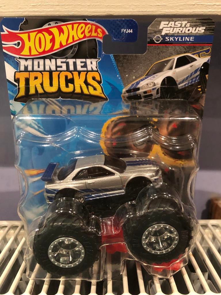 Hotwheels Skyline Monster truck NIEUW, Ophalen of Verzenden, Nieuw