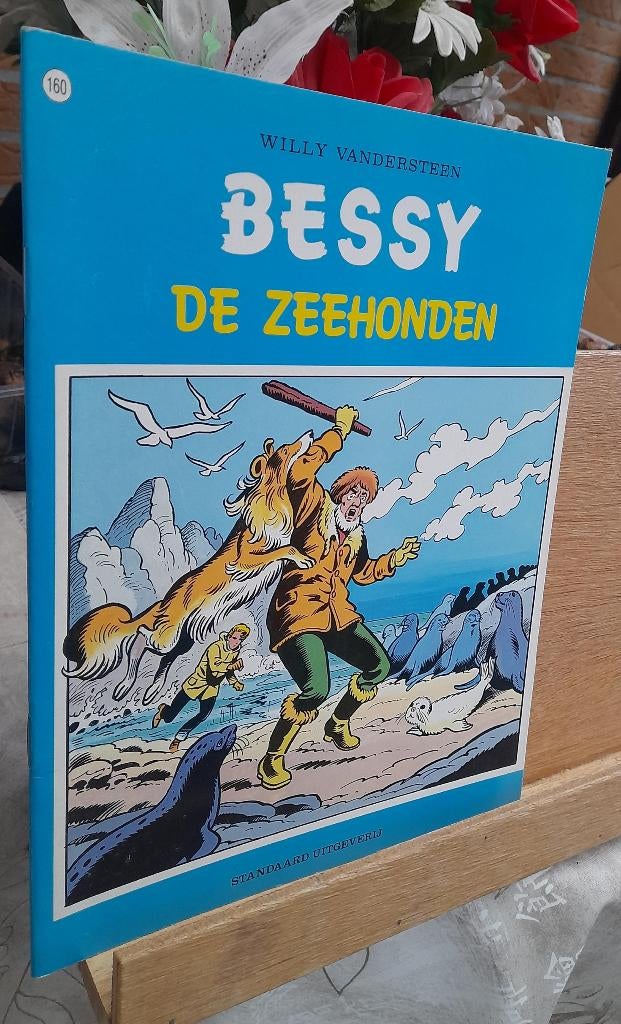 Bessy nr 160 de  zeehonden  , ‘’ eerste en enige druk 1984, Willy Vandersteen, Une BD, Comme neuf, Envoi