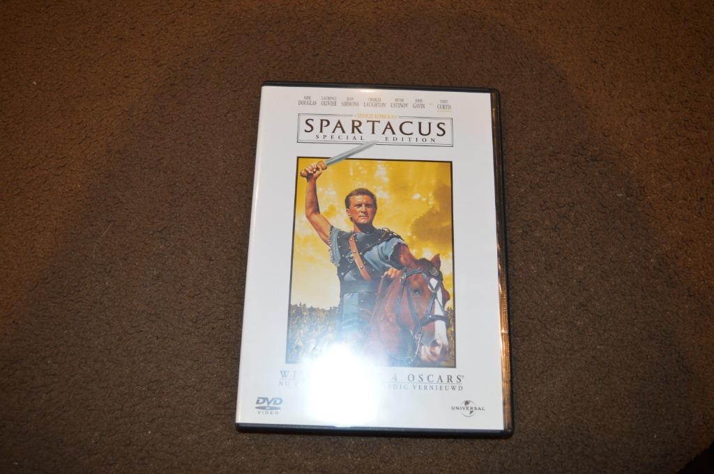 DVD  Spartacus, Cd's en Dvd's, Ophalen of Verzenden, 1960 tot 1980, Zo goed als nieuw, Actie en Avontuur