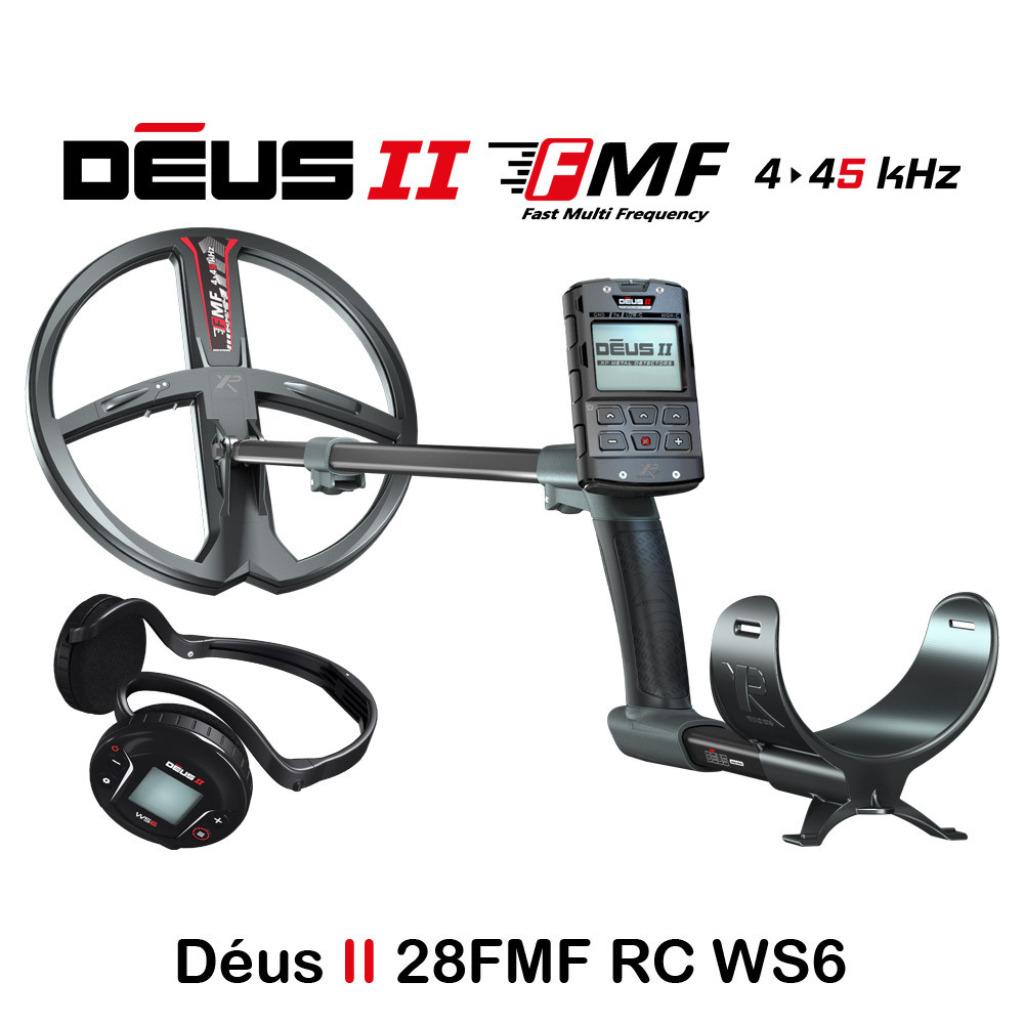 Metaaldetector XP DEUS II 28cm RC WS6, de absolute top!, Meer dan 30 cm, Nieuw, Ophalen of Verzenden, Discriminatie metaaldetectie