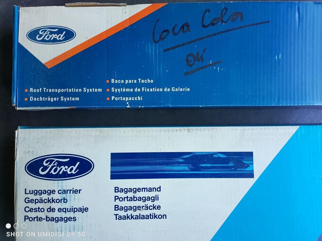 2-ledig bagagerek voor Ford, nooit gebruikt, Ophalen, Zo goed als nieuw