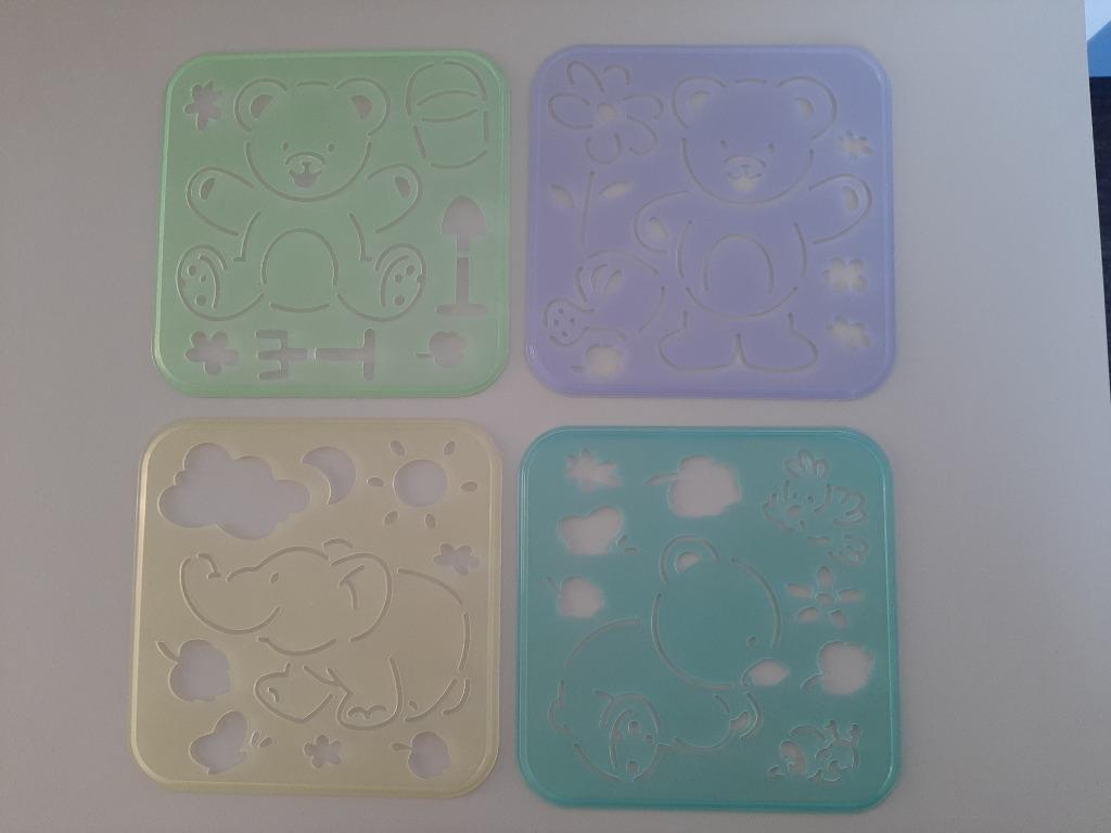 Tekensjablonen TIWI van Tupperware, Kinderen en Baby's, Ophalen, Zo goed als nieuw, Knutselen