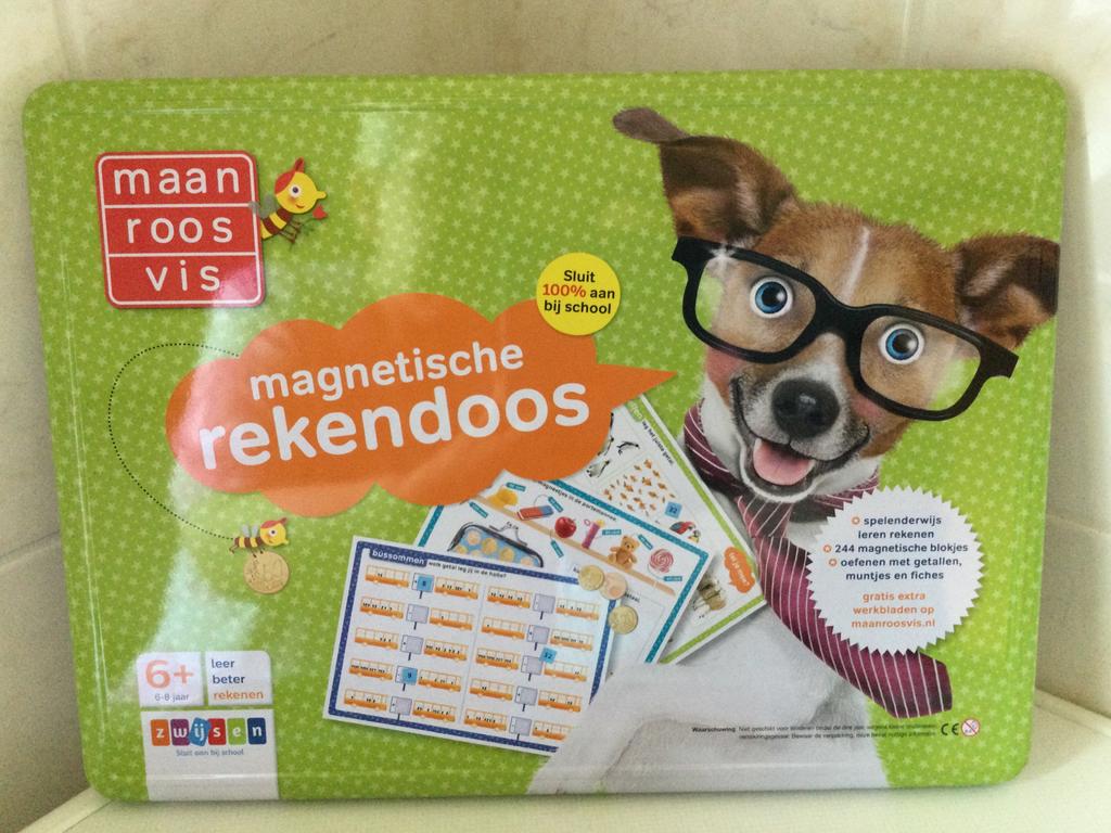 Magnetische rekendoos - Zwijsen - 6+ jaar, Ophalen of Verzenden, Zo goed als nieuw, Rekenen