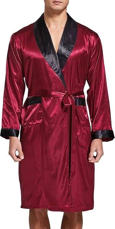 peignoir en satin pour homme | LIVRAISON GRATUITE, Vêtements | Hommes, Pyjamas, Neuf, -, -, SANRAFLIC