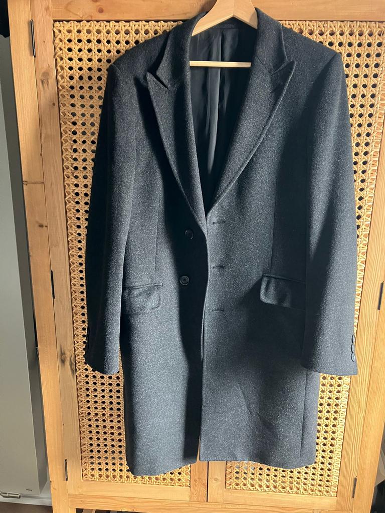 Grijze winterjas Stijn Helsen topkwaliteit (nieuw!), Kleding | Heren, Ophalen of Verzenden, Grijs, Maat 46 (S) of kleiner, Nieuw
