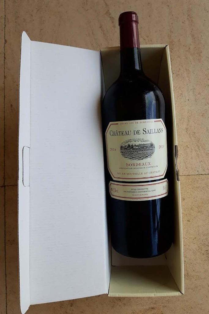 France Bordeaux 2010 Chateau de Saillans MdC Magnum (1.5L), Collections, Vins, Neuf, Vin rouge, France, Pleine, Enlèvement