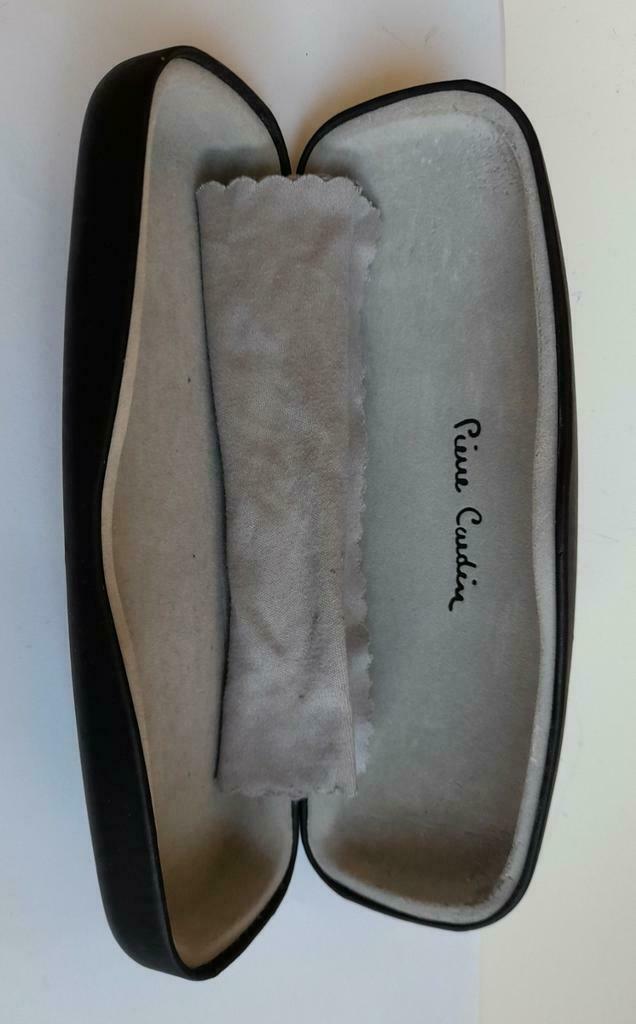 PIERRE CARDIN brillenkoker, Overige merken, Zwart, Ophalen of Verzenden, Zo goed als nieuw