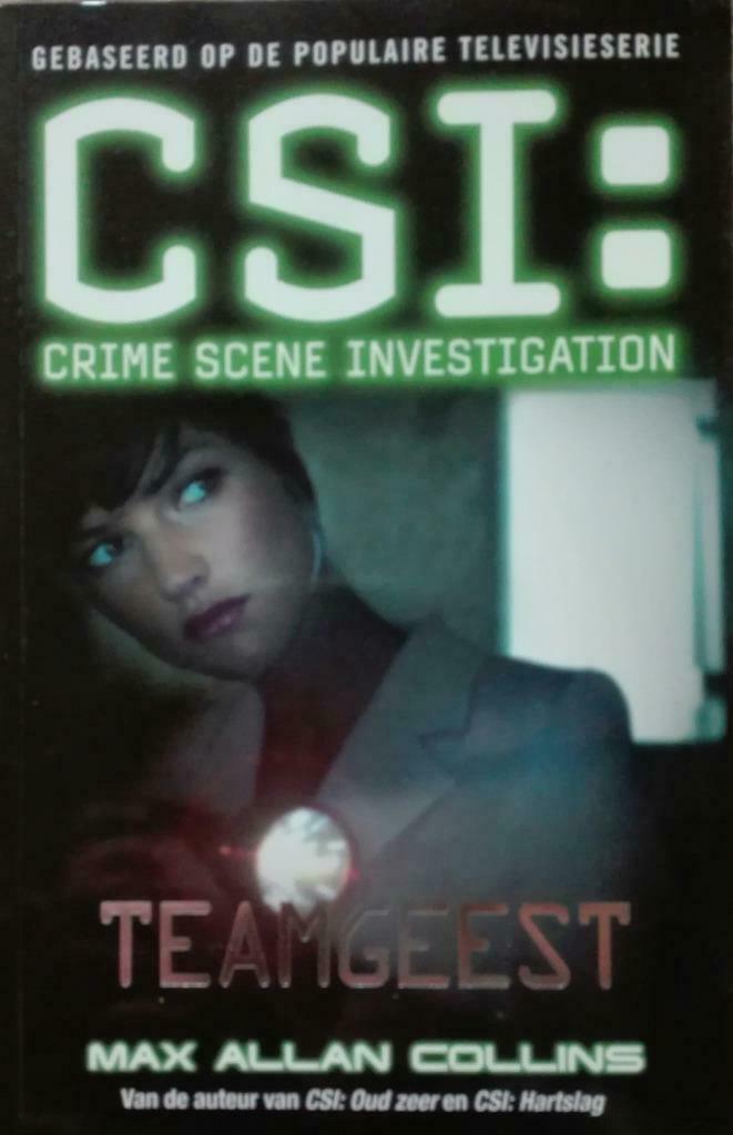 BOEK - CSI / TEAMGEEST, Ophalen of Verzenden, Zo goed als nieuw