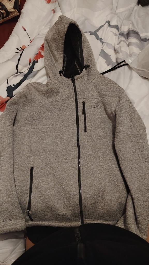 Karrimor lichtgrijs fleecesweatshirt voor de winter maat xl, Maat 56/58 (XL), Ophalen of Verzenden, Zo goed als nieuw, Karrimor