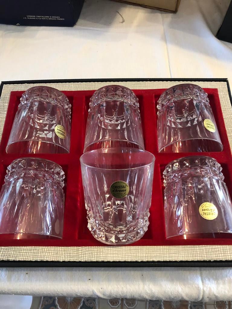 6 verres a wisky en cristal, Collections, Enlèvement, Neuf