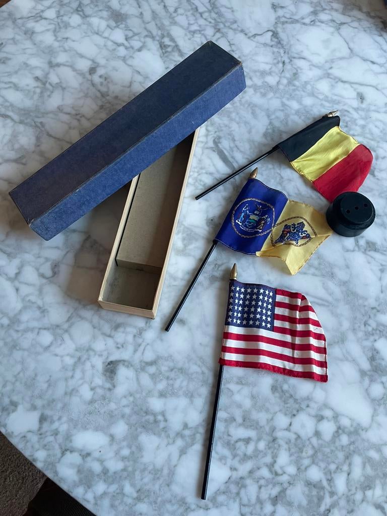 fanions  vintage – États américains New York & New Jersey, Divers, Drapeaux & Banderoles, Utilisé, Enlèvement