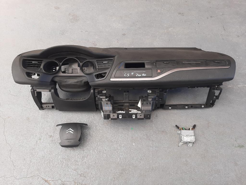 Planche Tableau bord CITROEN C5 3 2010 air bag calculateur, Autos : Pièces & Accessoires, Enlèvement