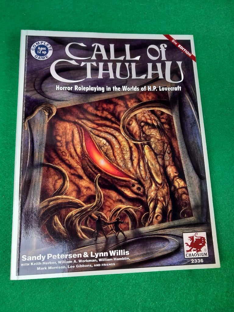 Call of Cthulhu, Enlèvement, Utilisé, Chaosium