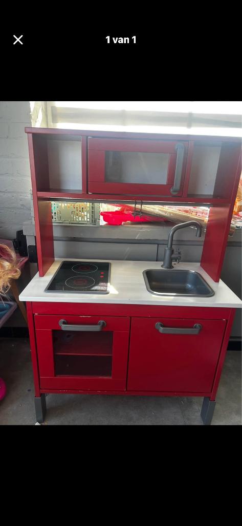 IKEA speelkeukentje, Enlèvement ou Envoi, Utilisé, Bois, Jouer à la cuisine