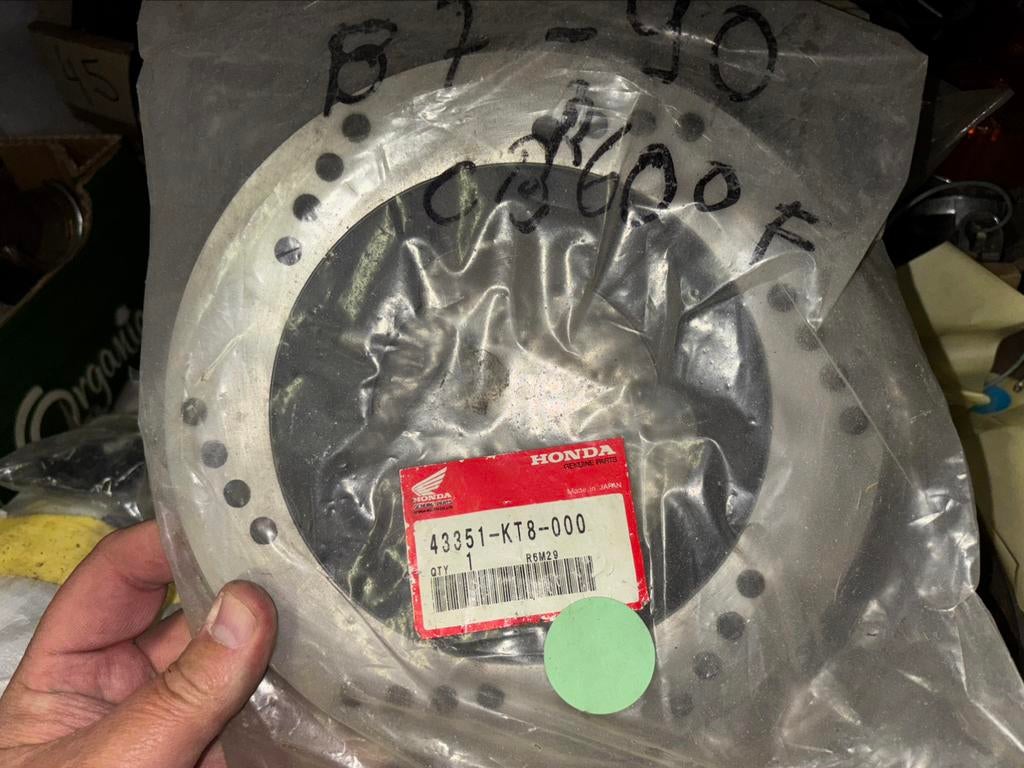 Remschijf Honda CBR600 F Hurricane, achterwiel, Motoren, Ophalen of Verzenden, Nieuw