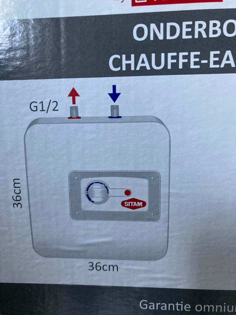 Onderbouw boiler 15 liter, Doe-het-zelf en Bouw, Chauffageketels en Boilers, Ophalen, Nieuw, Boiler