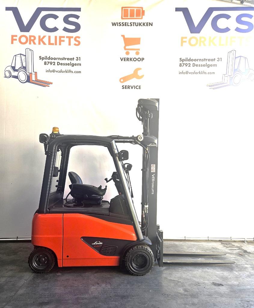 linde elektrische heftruck 2 ton, Zakelijke goederen, Ophalen, LINDE, Heftruck, 1000 tot 2000 kg