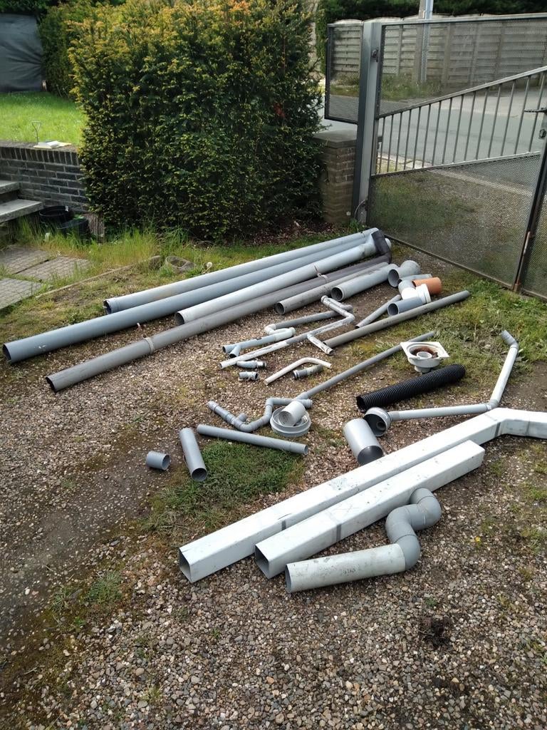 Buizen , zowel nieuw als gebruikt, Doe-het-zelf en Bouw, Ophalen of Verzenden, Gebruikt, PVC, Afvoer