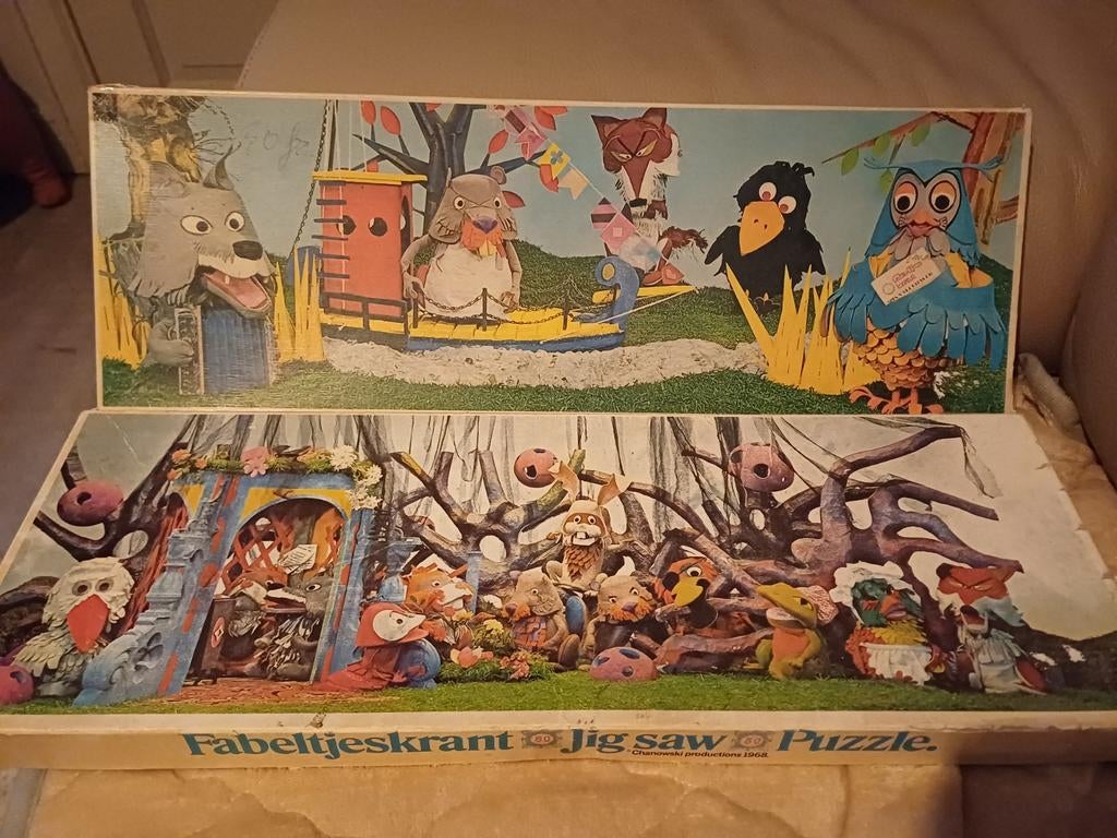 2 puzzels fabeltjeskrant, Ophalen of Verzenden