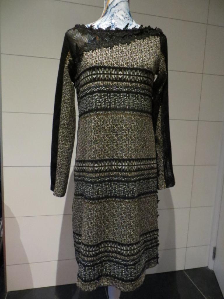 Jacquard jurk / kleed - Save The Queen - nieuw - Large, Kleding | Dames, Jurken, Nieuw, Maat 42/44 (L), Overige kleuren, Ophalen of Verzenden