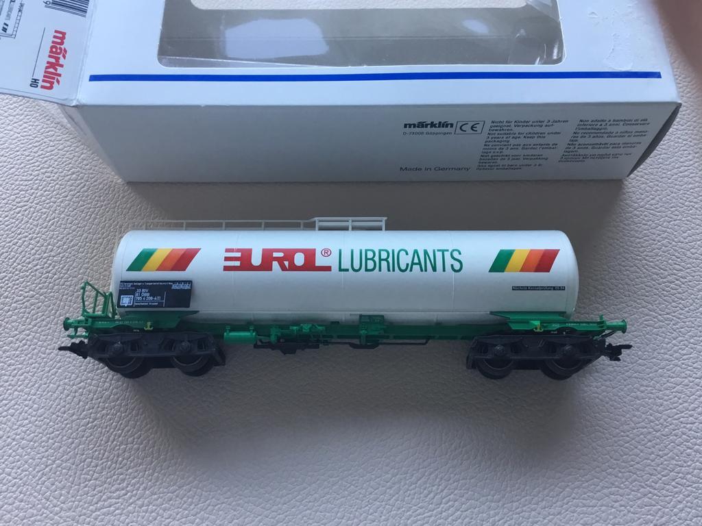 Marklin 47521 ketelwagen, Hobby en Vrije tijd, Wisselstroom, Wagon, Ophalen of Verzenden, Zo goed als nieuw