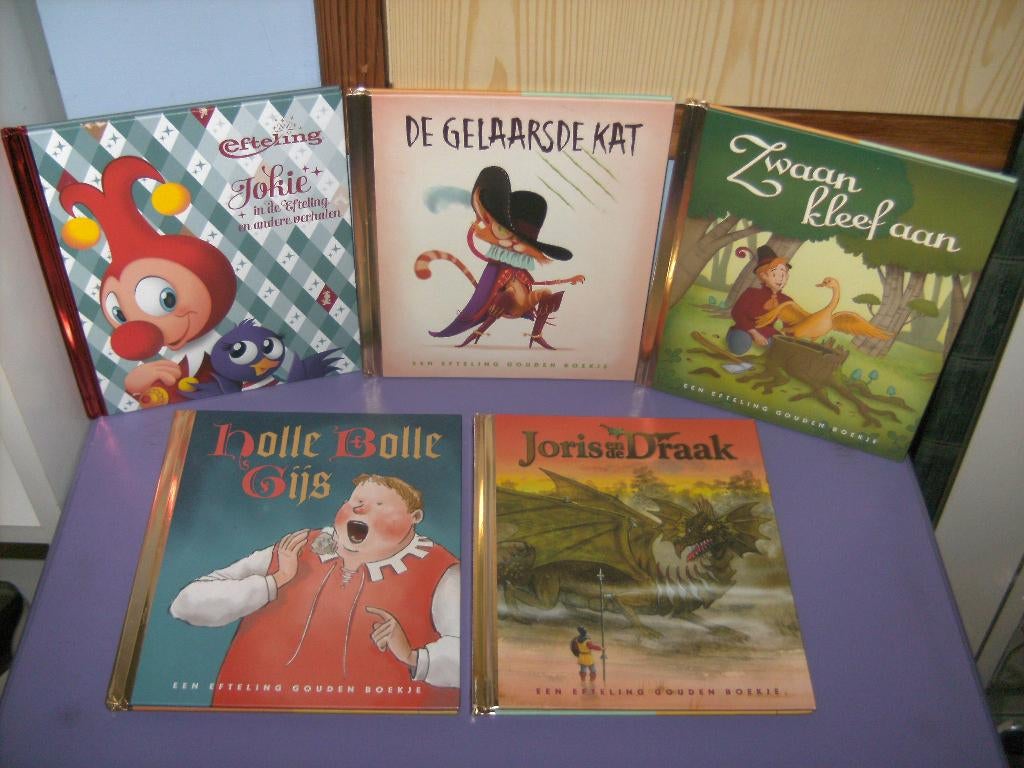 5 Boekjes van de efteling., Verzamelen, Efteling, Ophalen of Verzenden, Gebruikt