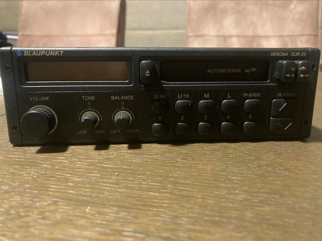 Autoradio Blaupunkt verona sqr 29, Enlèvement ou Envoi