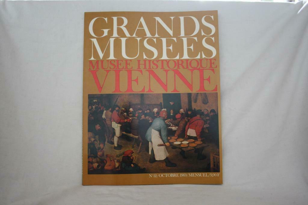 Grands musées Musée Historique Vienne n ° 12 octobre 1969, Enlèvement ou Envoi, Comme neuf, Peinture et dessin