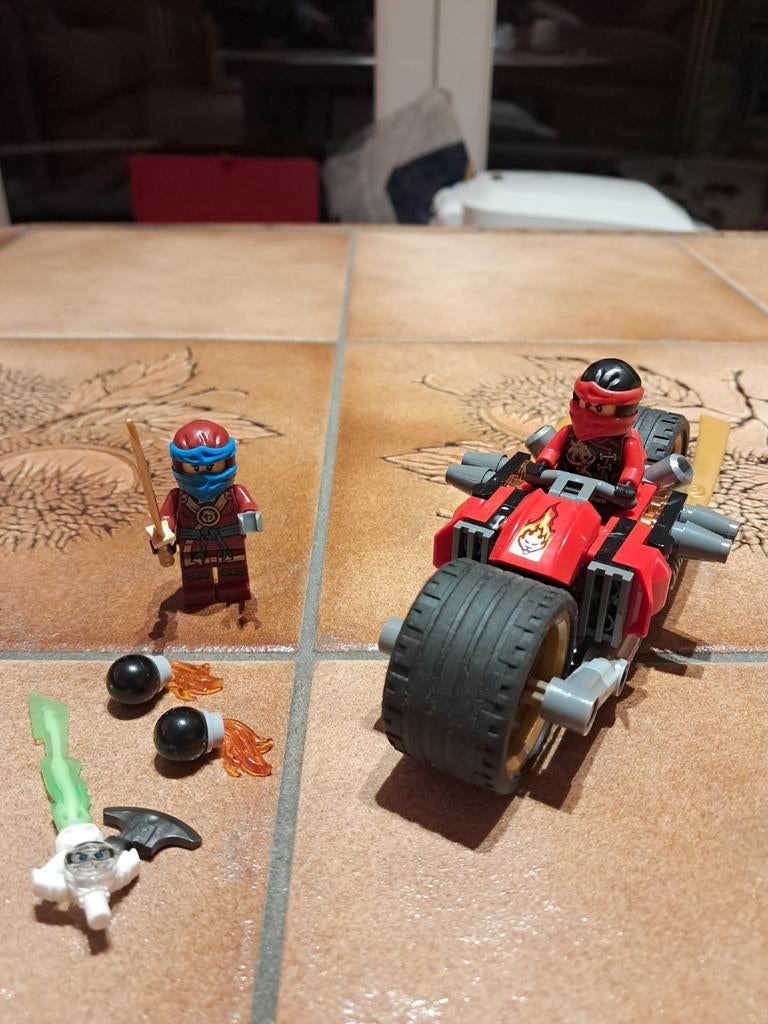 Lego Ninjago 70600 - De Ninja-motorachtervolging, Ophalen of Verzenden, Lego