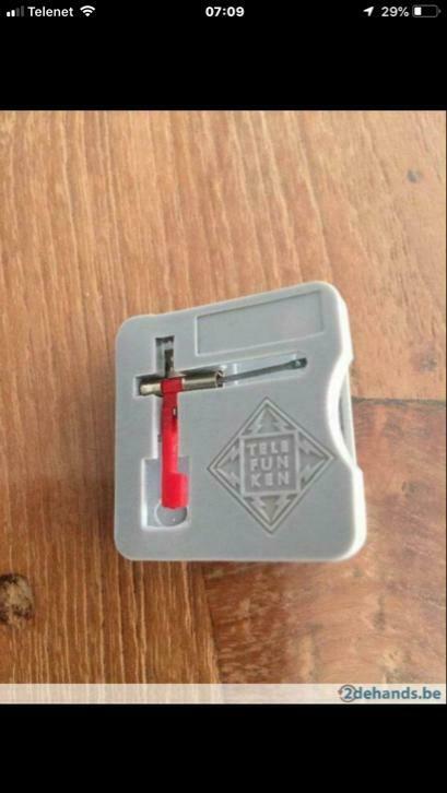 Telefunken nieuwe platenspeler naald, Ophalen, Nieuw, Platenspeler