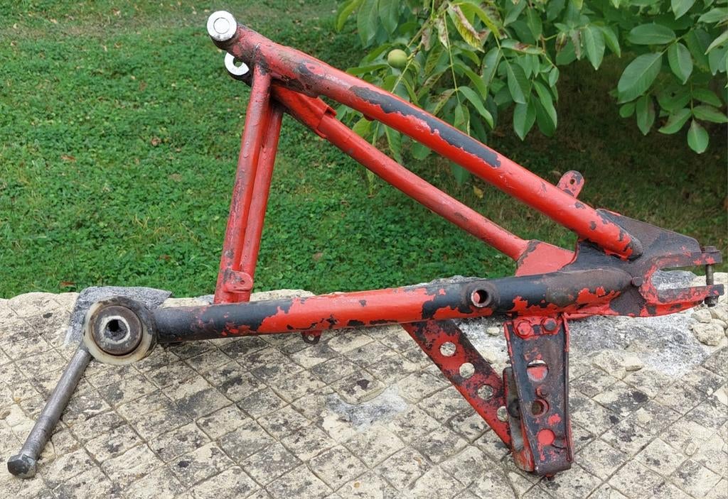 Achterbrug Yamaha DT 250/400 MX 1977-1980, Motoren, Ophalen of Verzenden, Gebruikt
