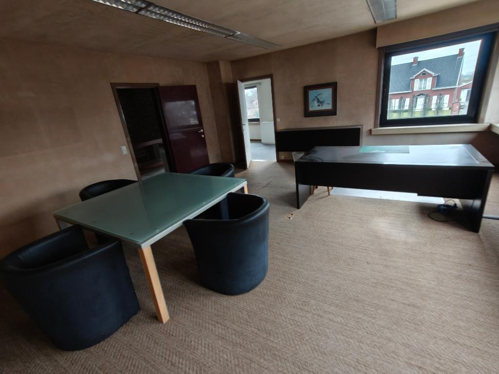 Vergadertafel + stoelen, Salle de réunion ou de Présentation, Enlèvement, Utilisé, Table